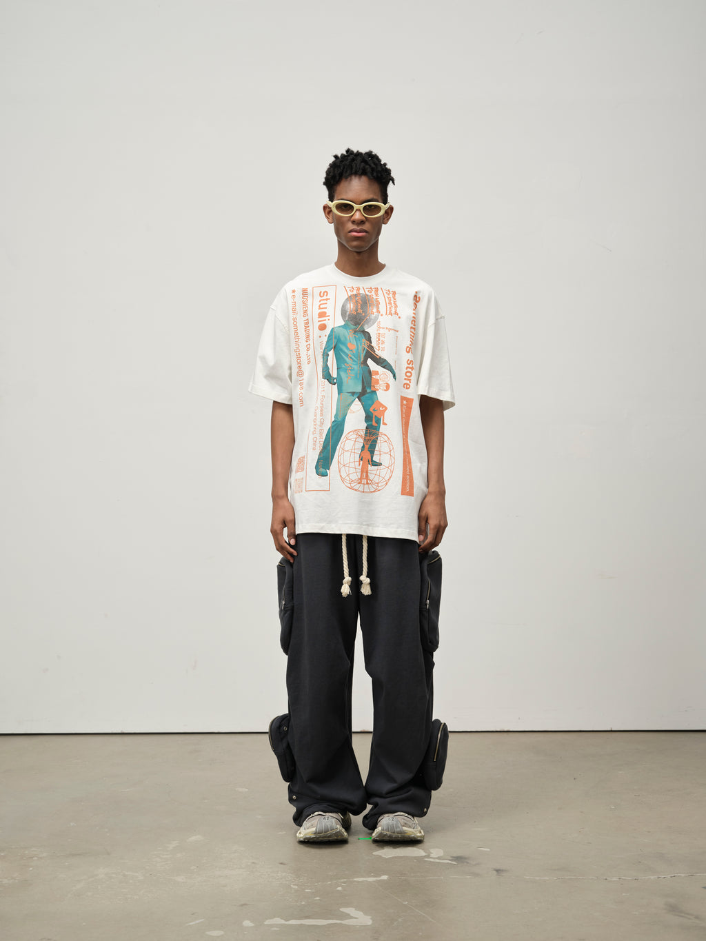 Cosmic Dance Club Tee — White