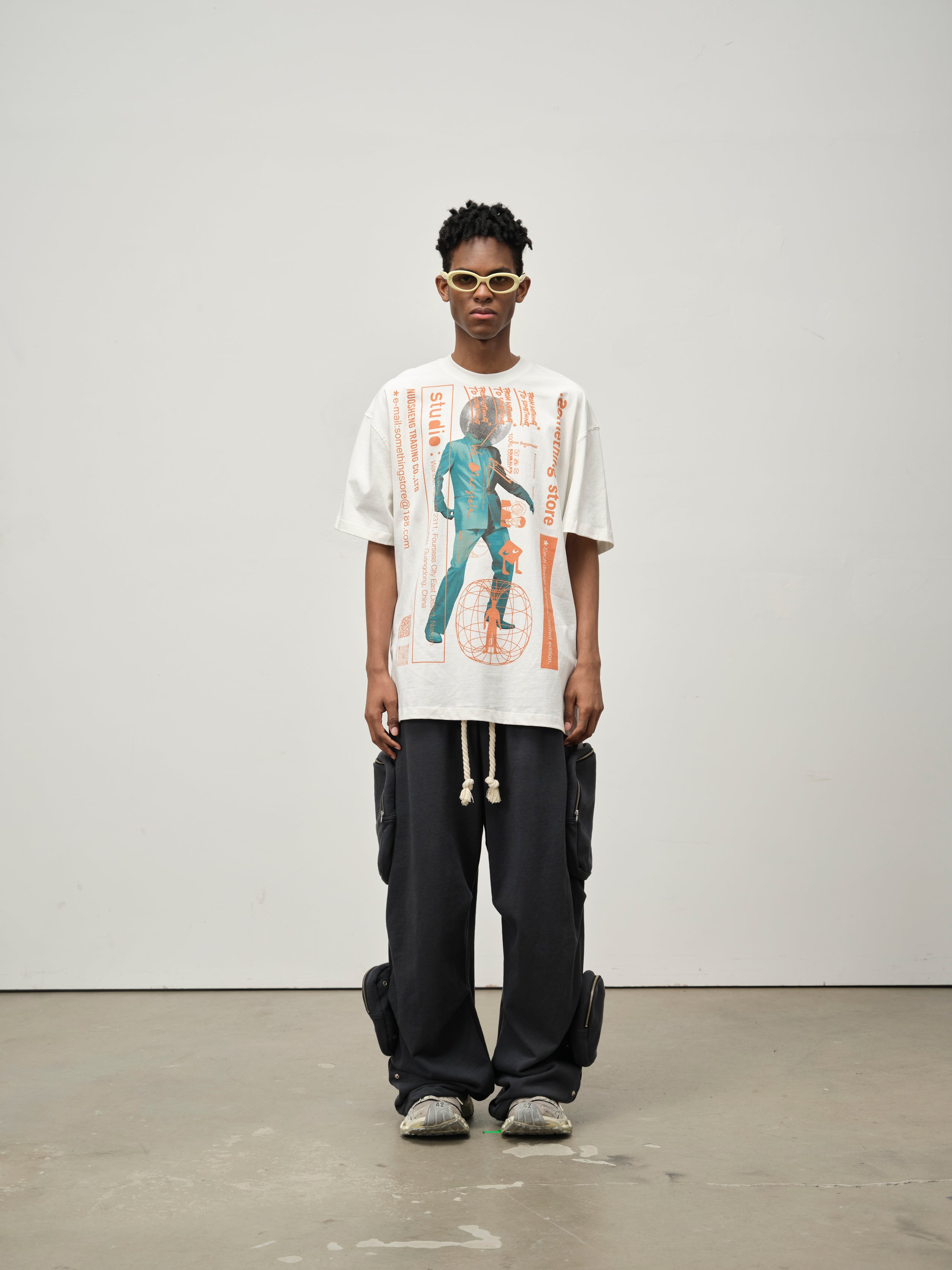 Cosmic Dance Club Tee — White