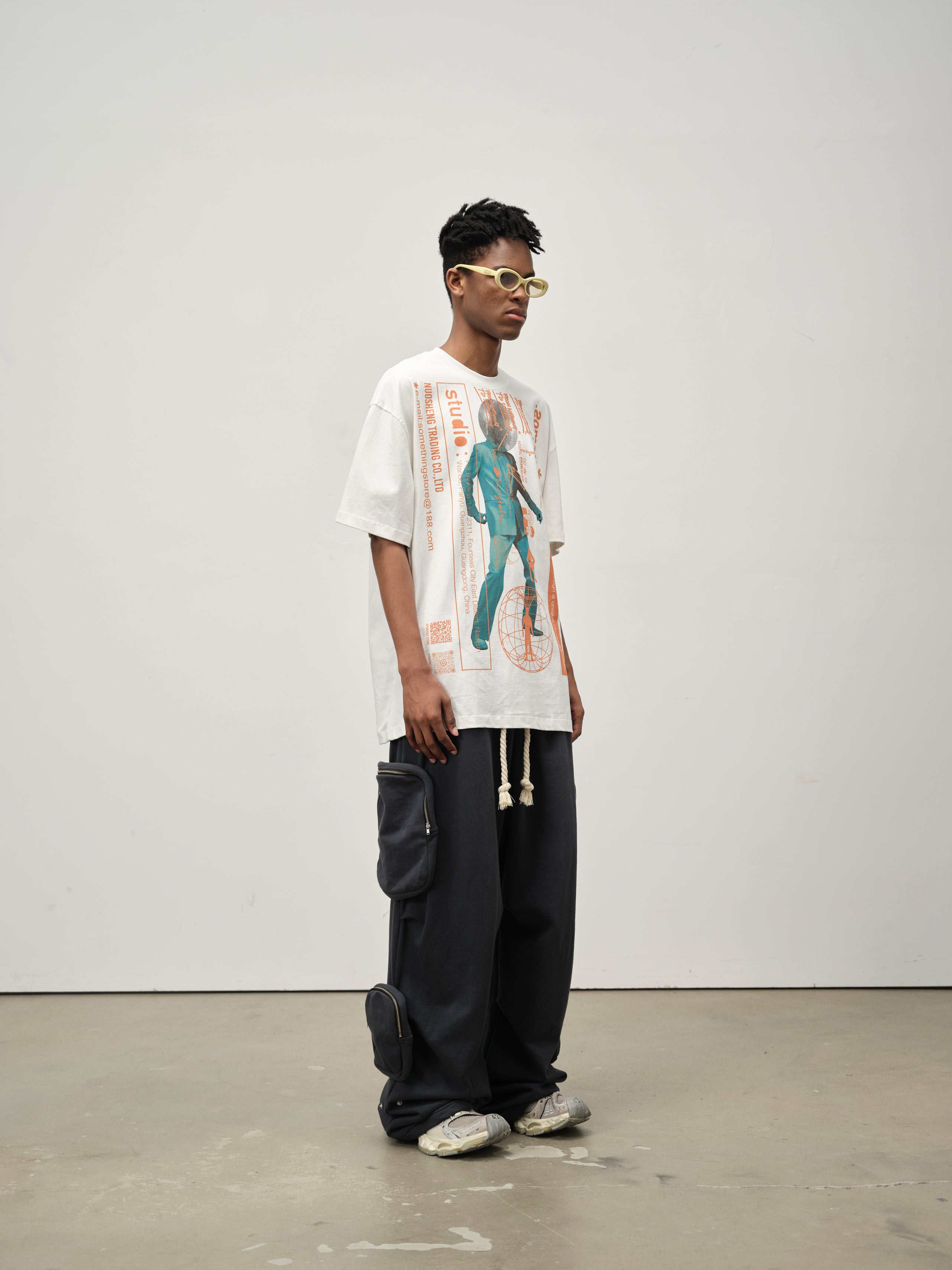 Cosmic Dance Club Tee — White