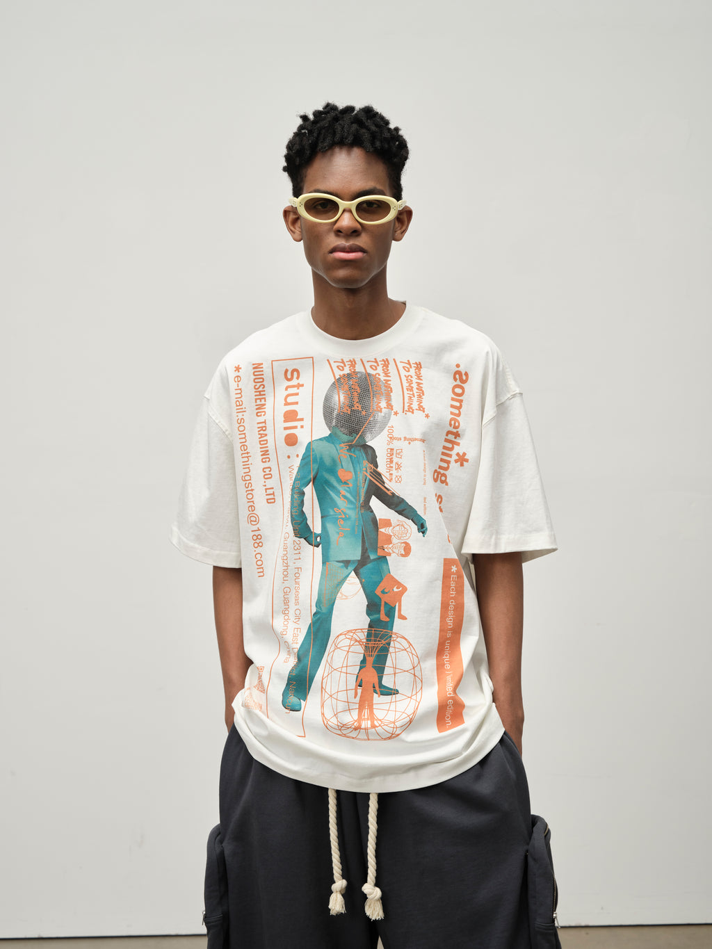 Cosmic Dance Club Tee — White