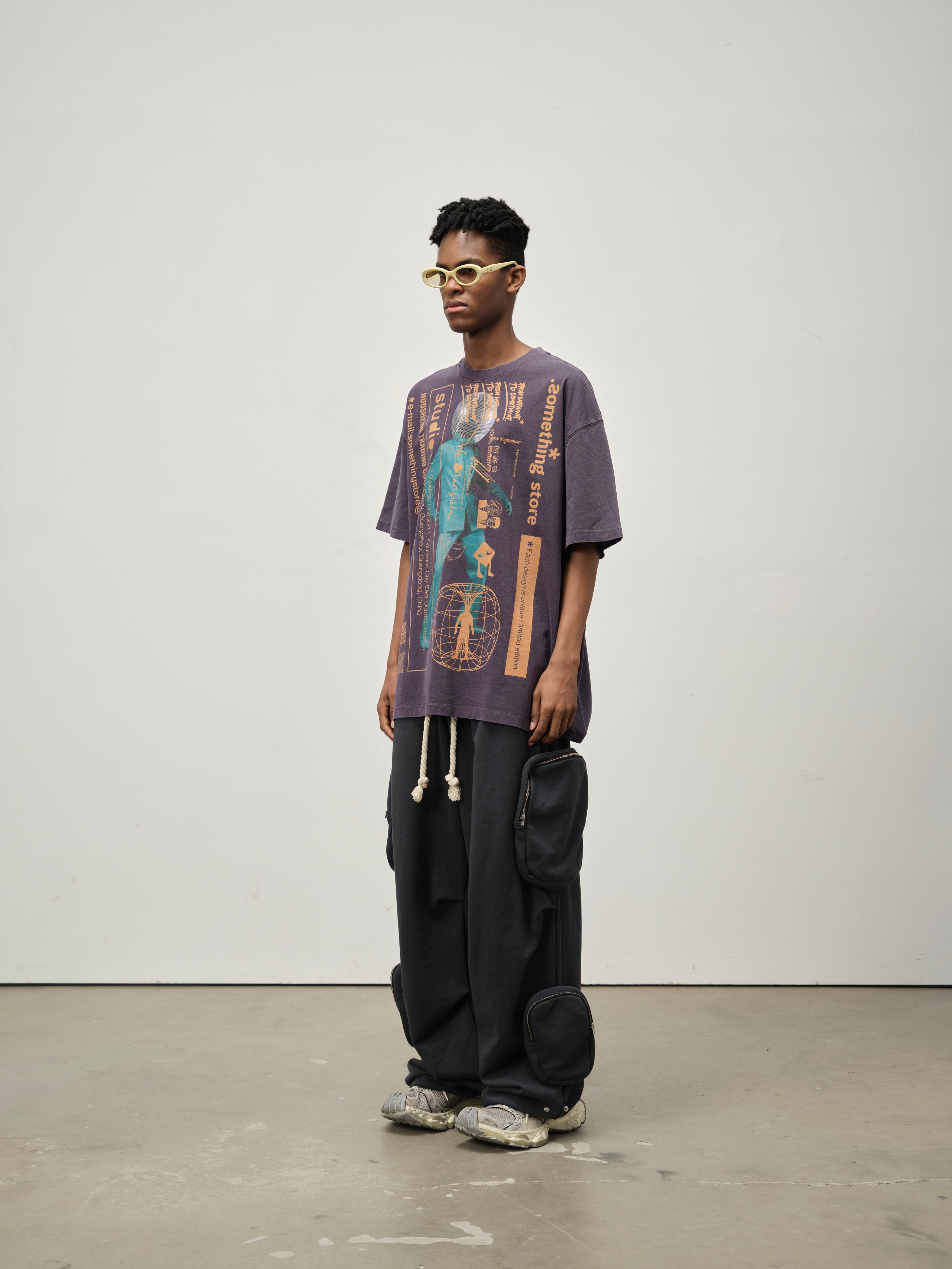 Cosmic Dance Club Tee — Purple