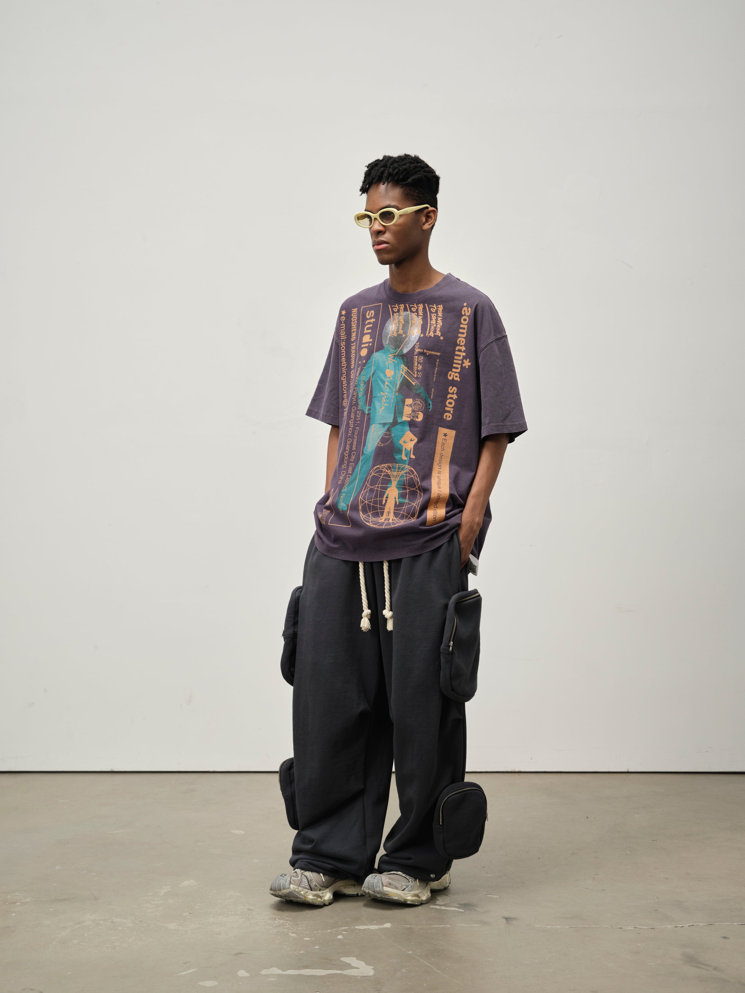 Cosmic Dance Club Tee — Purple