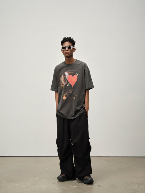 Boxing Glove Graphic Tee blk