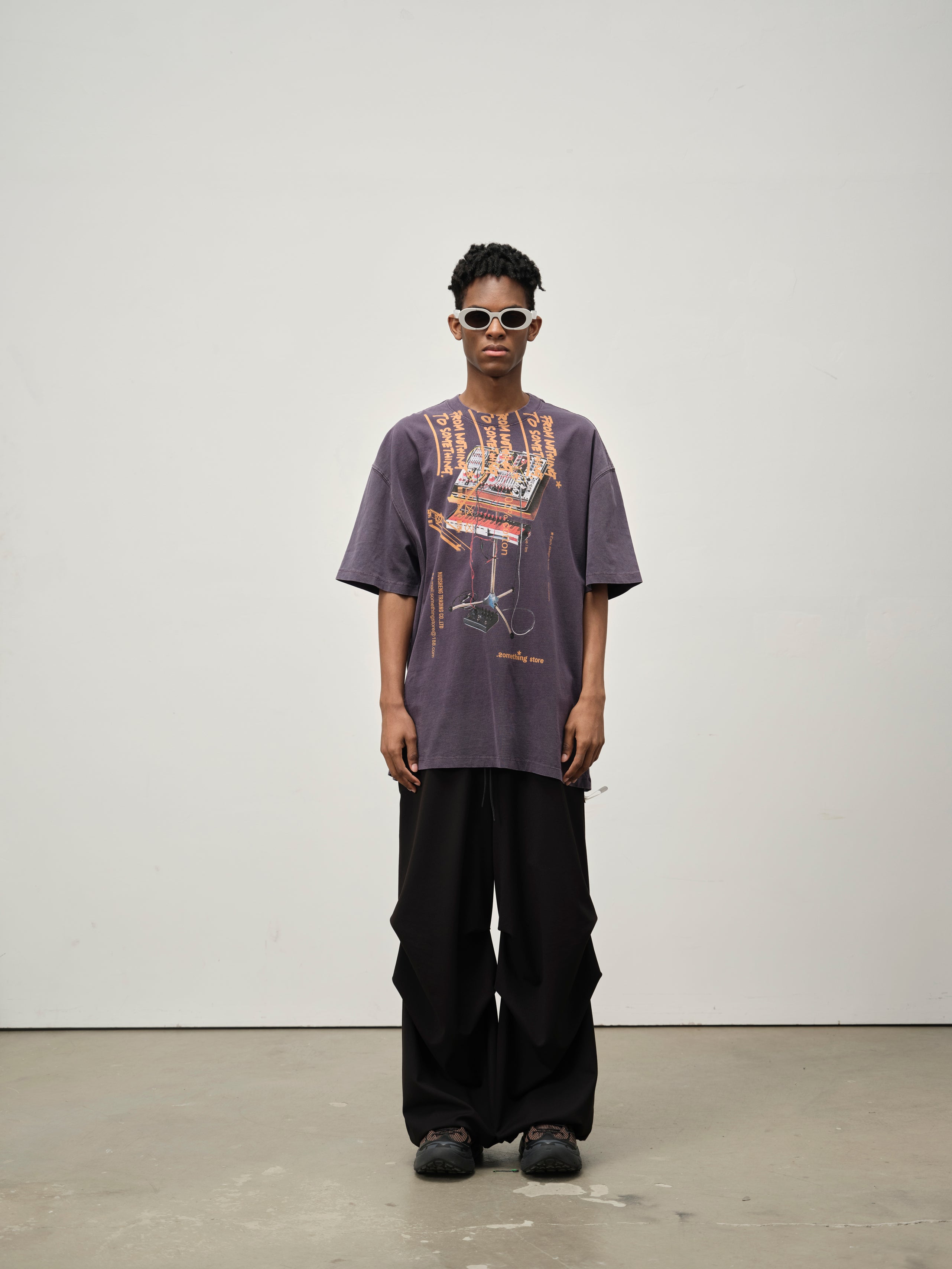 Effector Graphic Tee — Purple