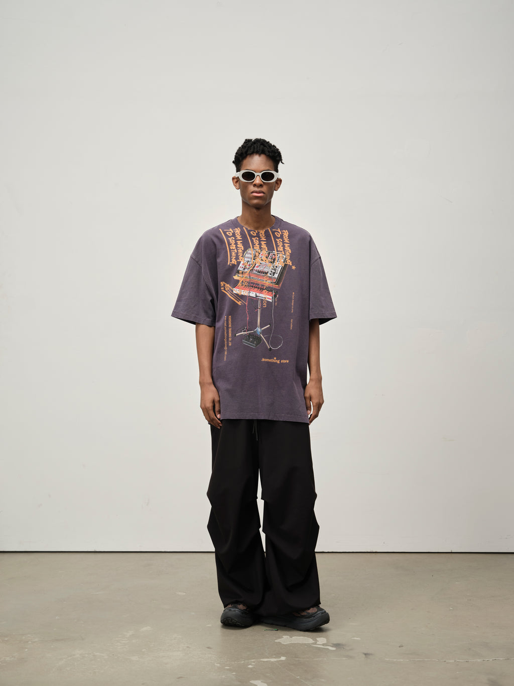 Effector Graphic Tee — Purple