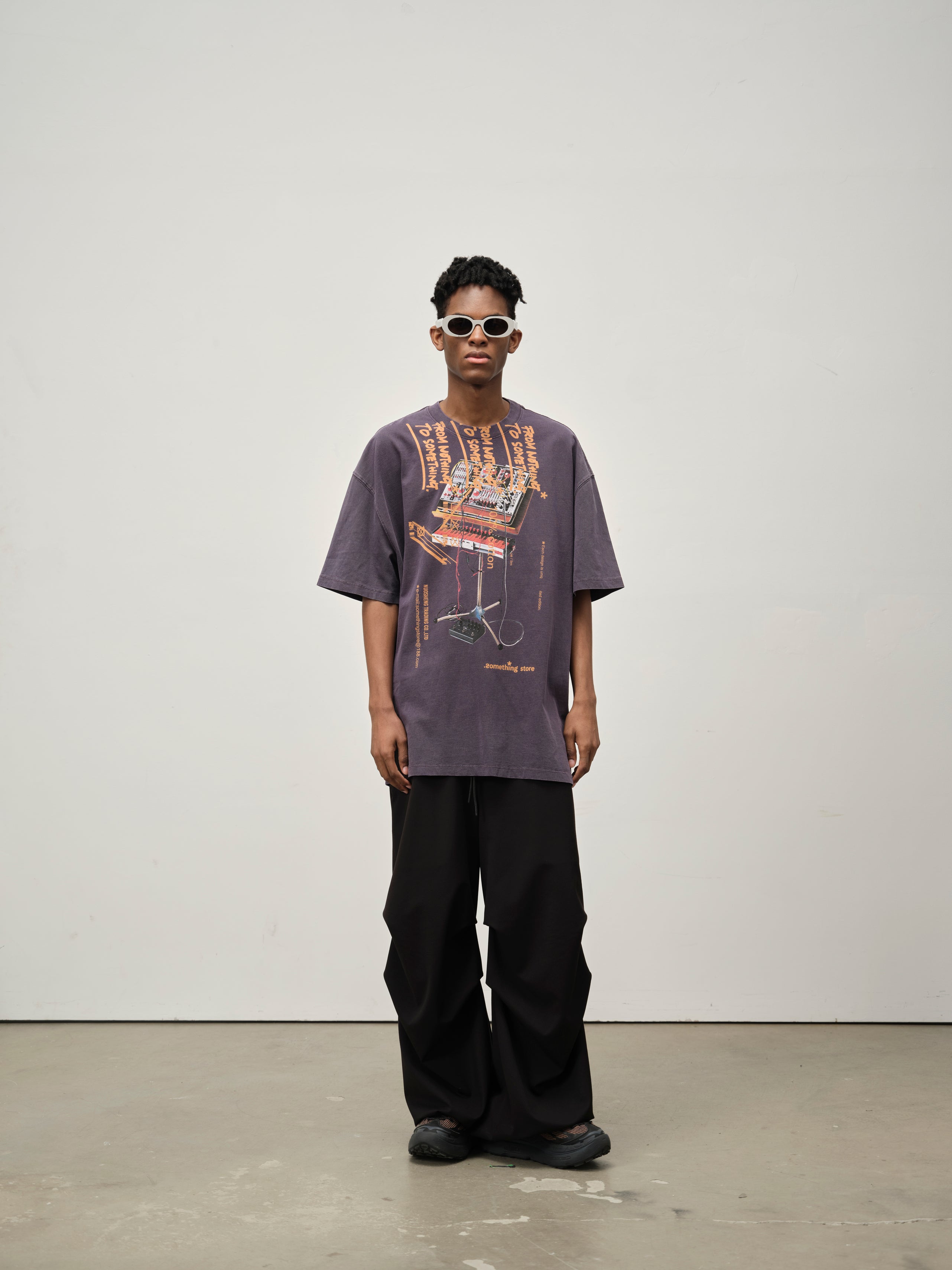 Effector Graphic Tee — Purple
