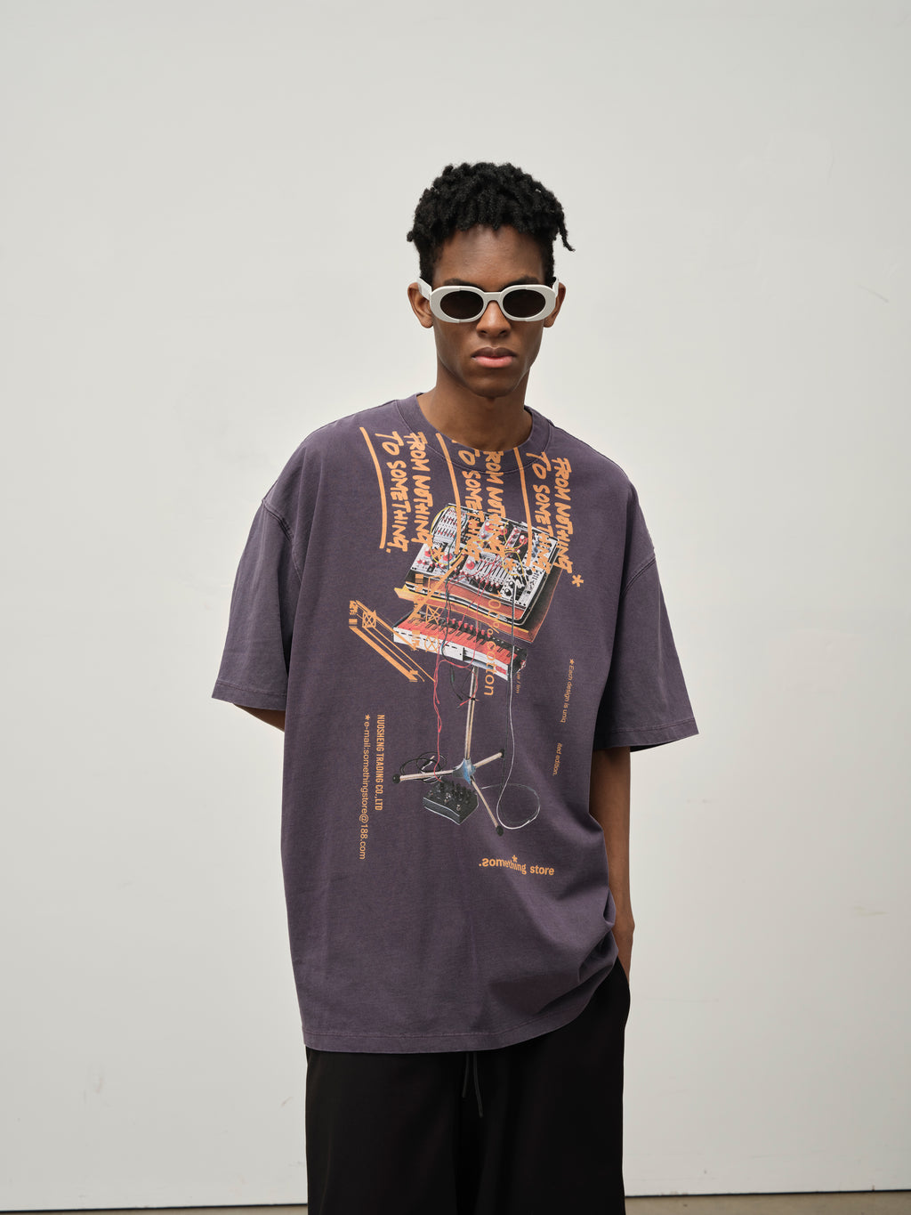 Effector Graphic Tee — Purple
