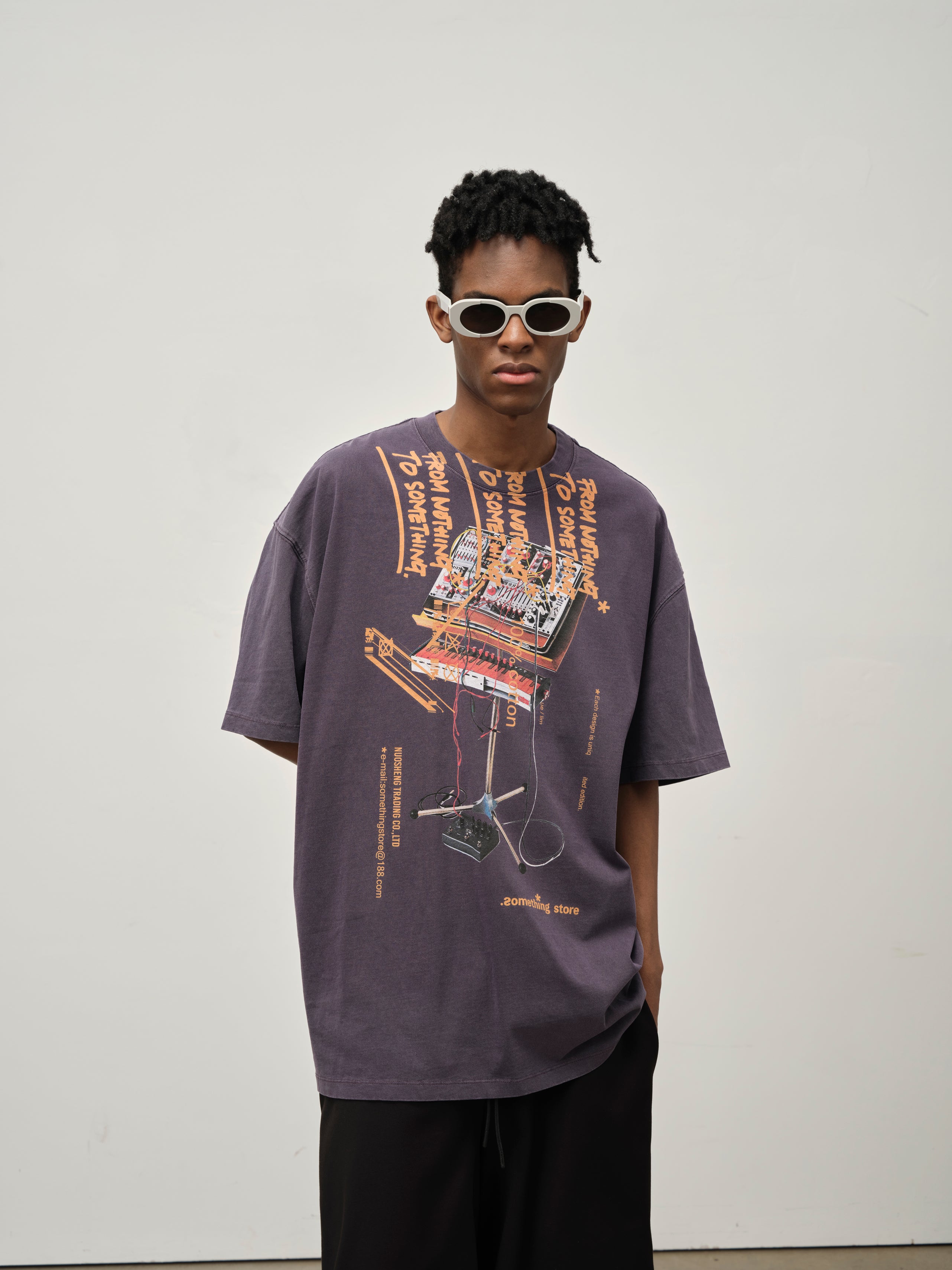 Effector Graphic Tee — Purple