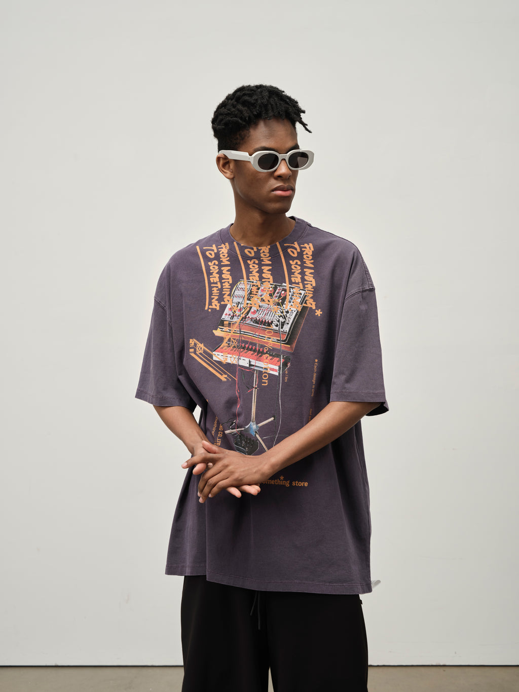 Effector Graphic Tee — Purple