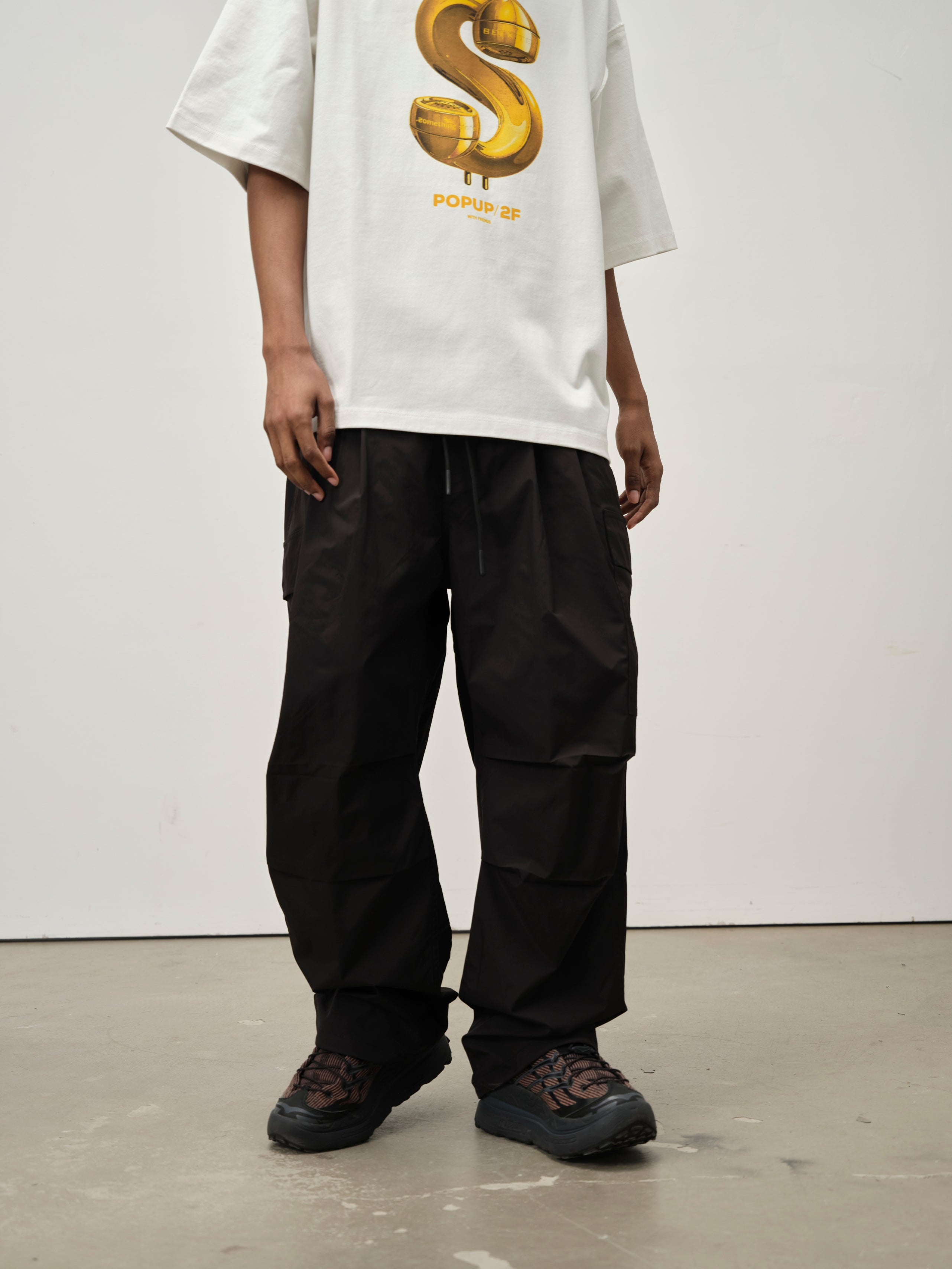 6-Pocket Nylon Cargo Pants