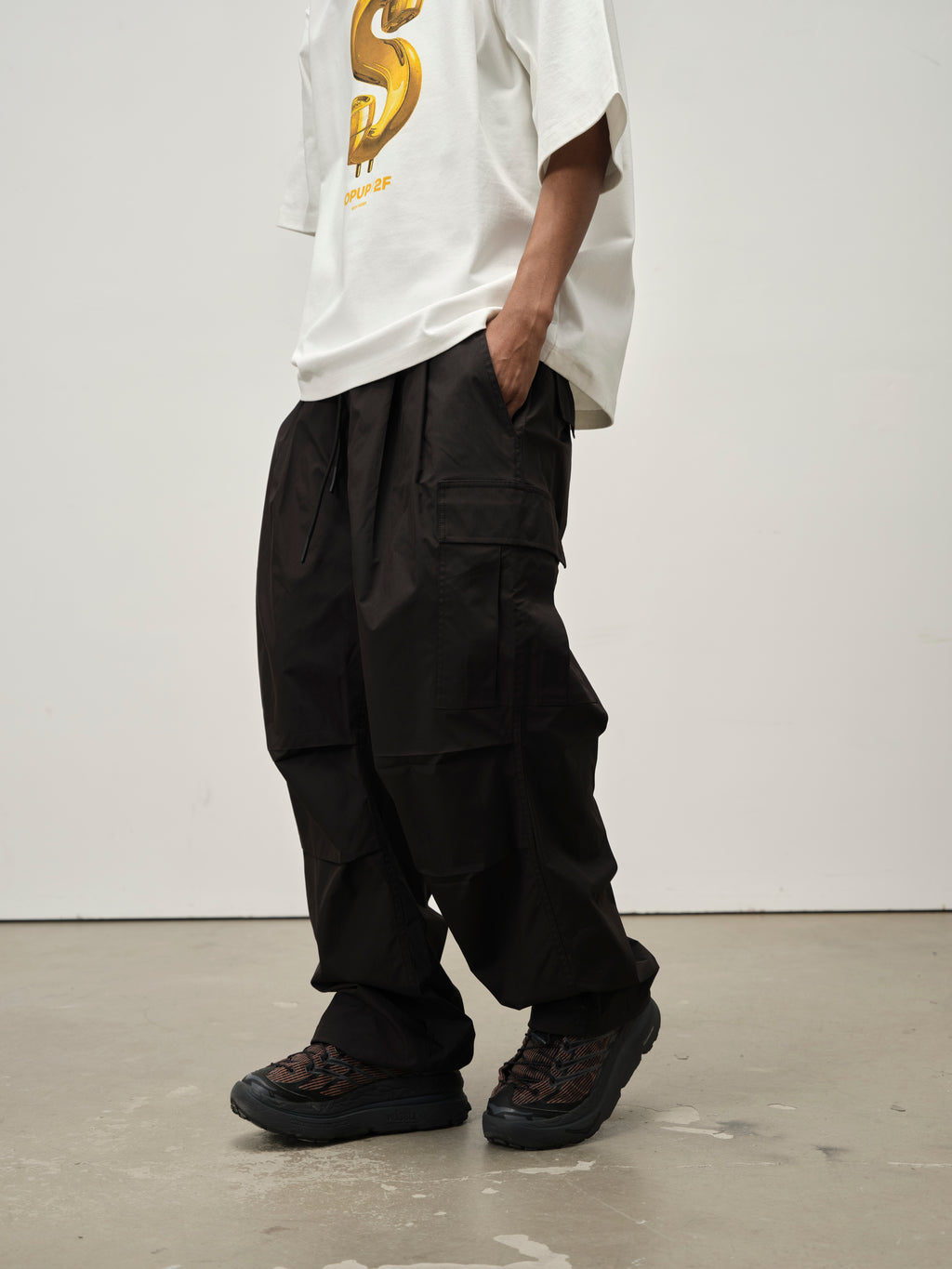 6-Pocket Nylon Cargo Pants