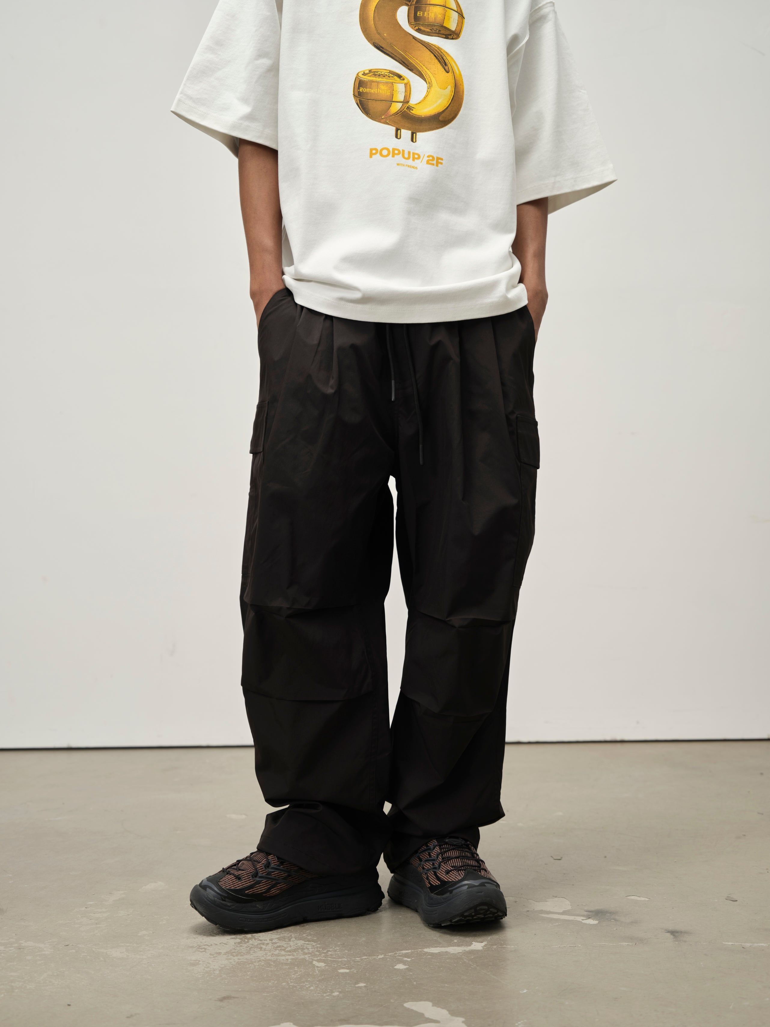 6-Pocket Nylon Cargo Pants