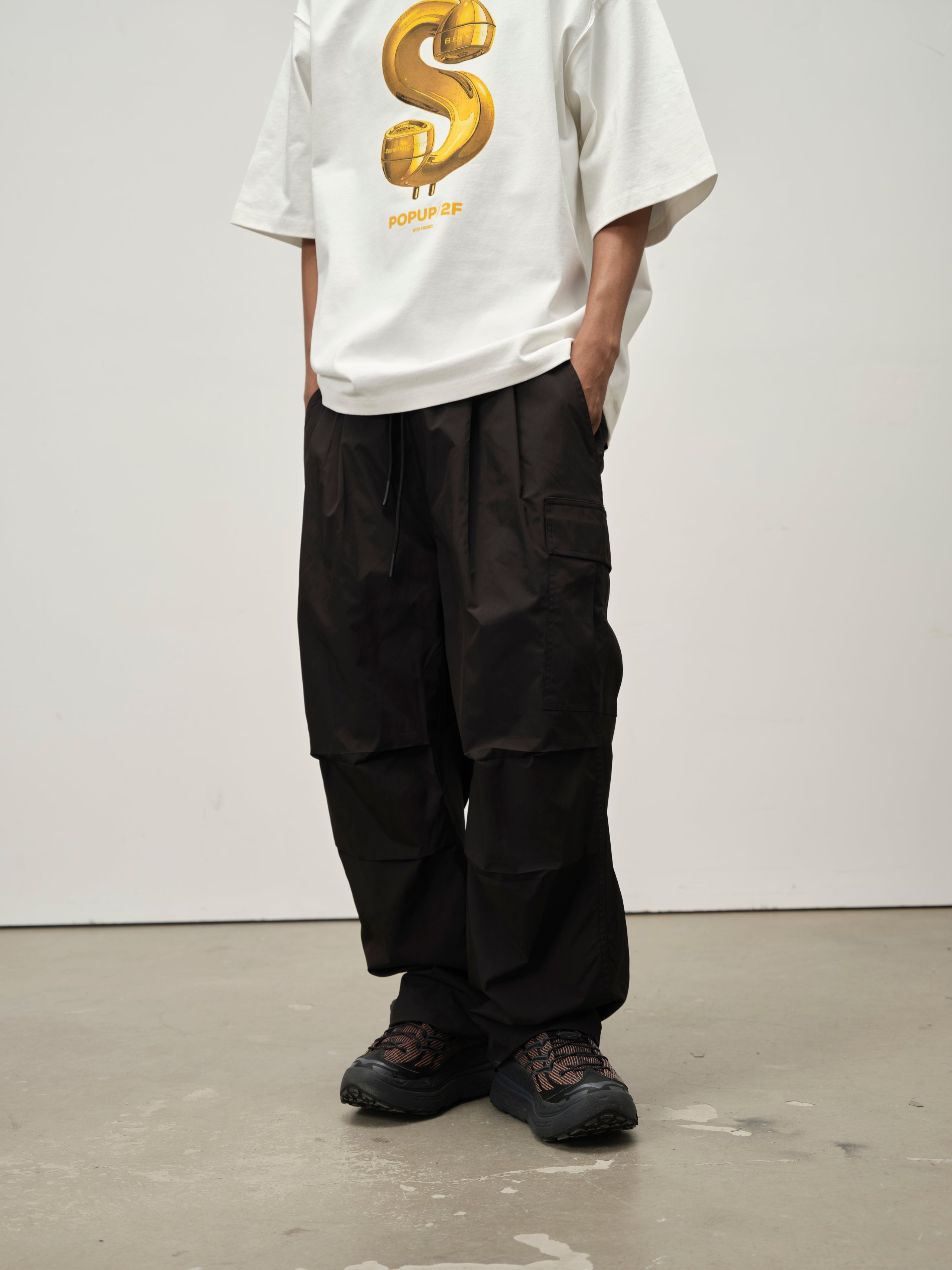 6-Pocket Nylon Cargo Pants